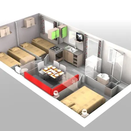 Campingplads Mobilhome Chez Sylvie Au De Pujol Argelès-sur-Mer